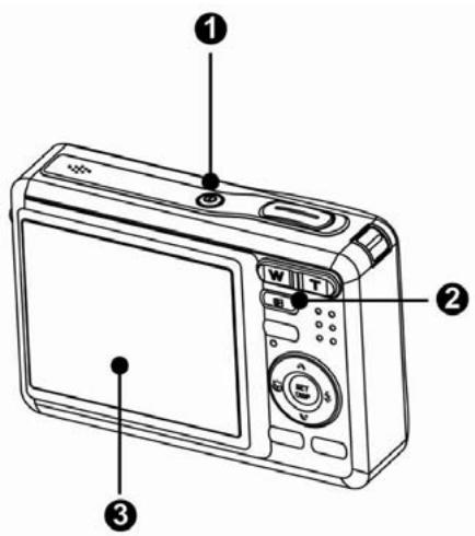 AGFAPHOTO DC-8338I - Mise sous et hors tension - 1