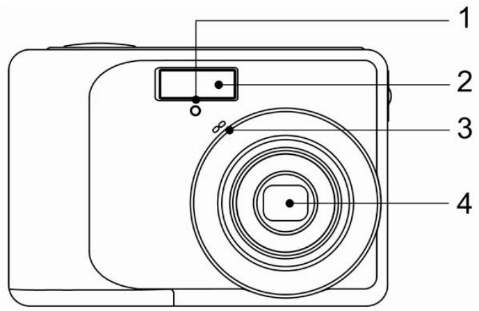 AGFAPHOTO DC-8338I - Pèce de l'appareil photo. - 1