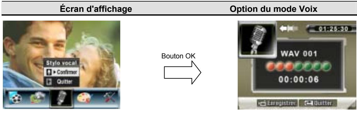 AGFAPHOTO DV-5000G - Mode Voix - 1