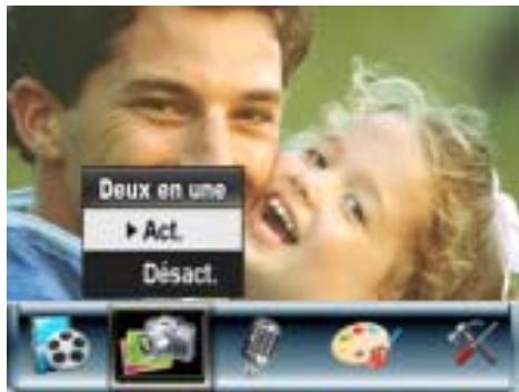 AGFAPHOTO DV-5000G - Option de deux photos en une - 3