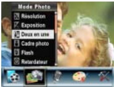 AGFAPHOTO DV-5000G - Option de deux photos en une - 1