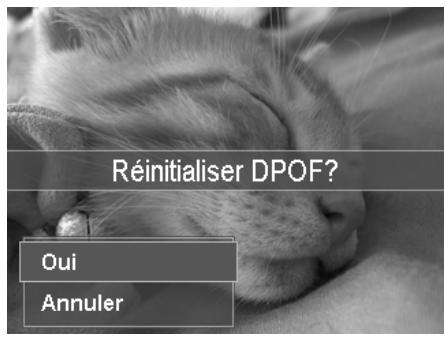 AGFAPHOTO OPTIMA 103 - Pour réinitialiser DPOF : - 1