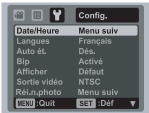 AGFAPHOTO OPTIMA 830UW - Réglage de la date et de l'heure - 1