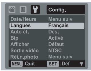 AGFAPHOTO OPTIMA 830UW - Sélection de la langue - 1
