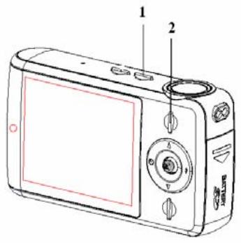 AGFAPHOTO SENSOR 510-X - Passage entre les modes d'enregistrement et de lecture - 1