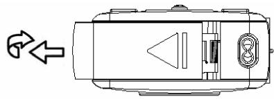 AGFAPHOTO SENSOR 510-X - Ouvrez le compartment des piles. - 1