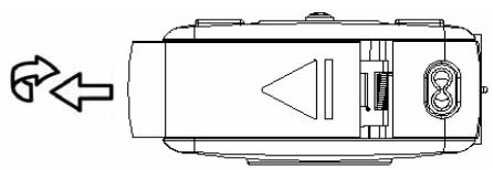 AGFAPHOTO SENSOR 510-X - Ouvrez le compartment des - 1