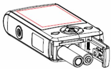 AGFAPHOTO SENSOR 510-X - Insérez les piles. - 1