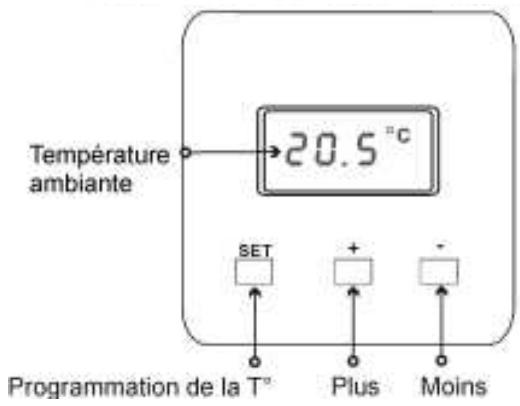 X10 DIGIMAX 210-TH10 - Schéma du thermostat - 1