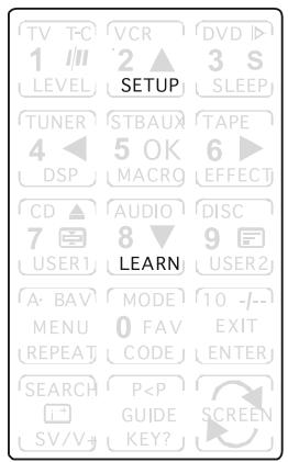 X10 EASYTOUCH 35 - Pour effacer toutes les commandes apprises sous un mode donné: - 2