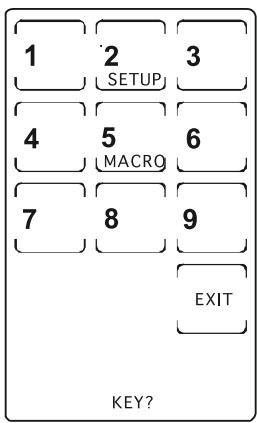 X10 EASYTOUCH 35 - Setup Screen - Macro1 - 1