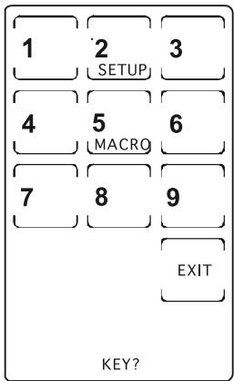 X10 EASYTOUCH 35 - Setup Screen - Macro1 - 1