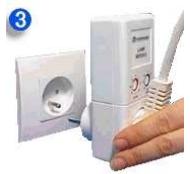 X10 KDS3 - Branchez l'ensemble sur une prise de courant. - 1