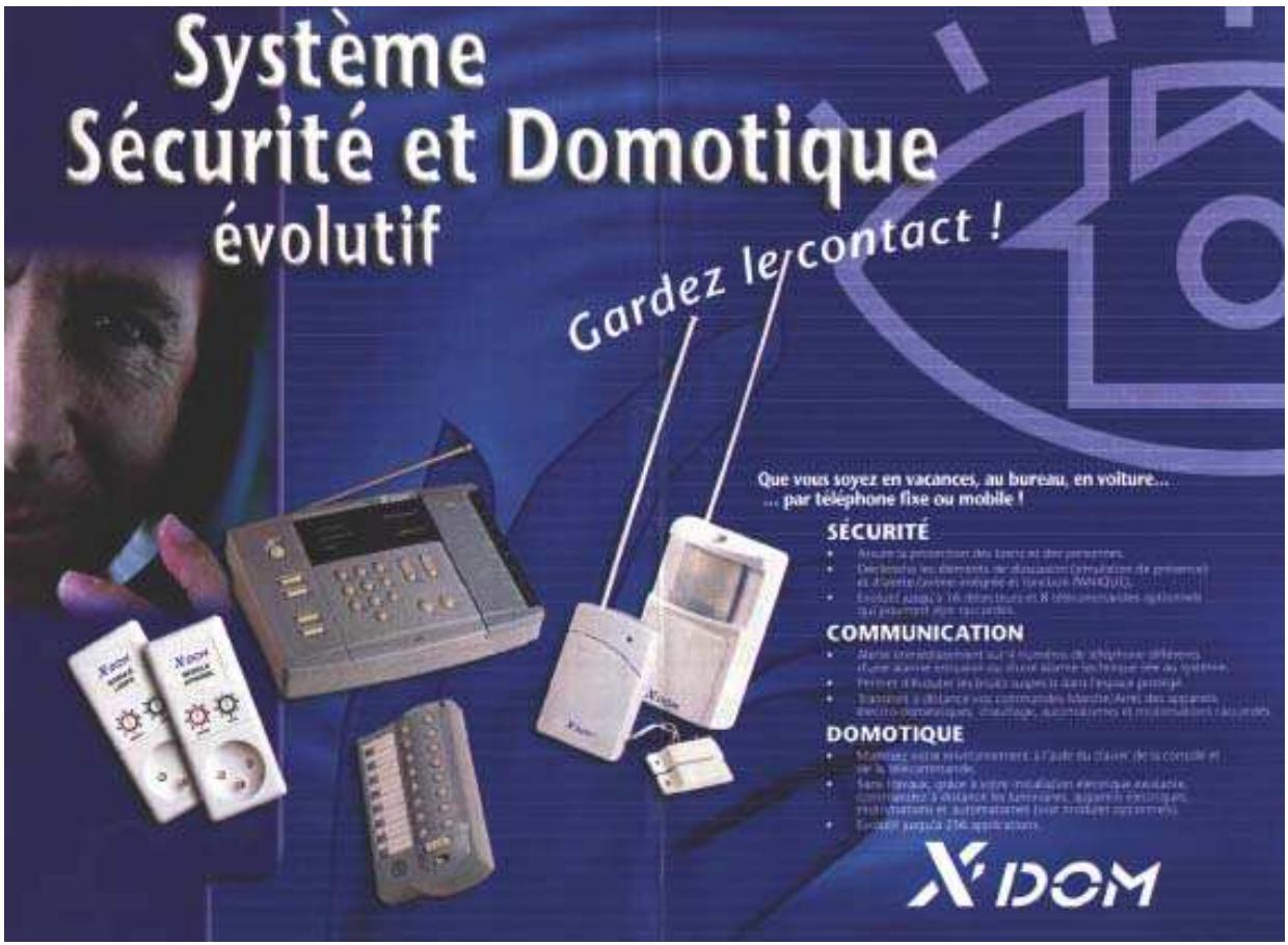 X10 KDS3 - MANUEL D'INSTALLATION ET D'UTILISATION DU KDS3 - 1