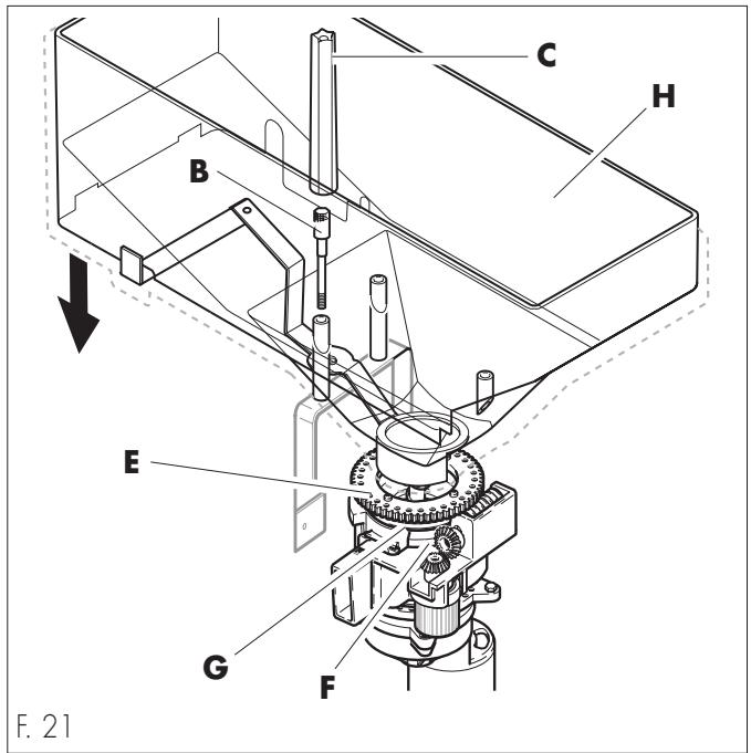 GAGGIA CONCETTO - Ein- und Ausbau den Mahlwerks - 8