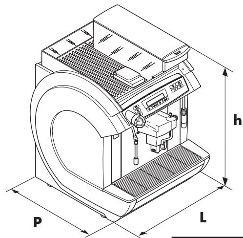 GAGGIA CONCETTO - Dimensioni d'ingombro - 1
