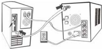 TRUST PW-4130M 1300VA MNGT UPS - Installazione - 3