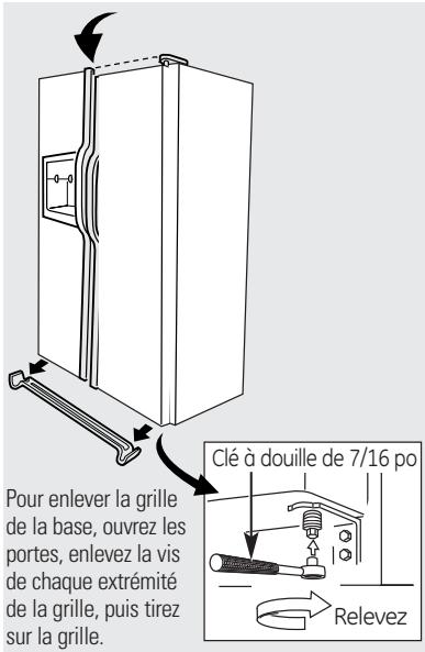 GE SIDE-BY-SIDE REFRIRATOR 25 - Portes du réfrigérateur - 1