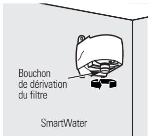 GE SIDE-BY-SIDE REFRIRATOR 25 - Bouchon de dérivation du filtré - 1