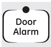 GE SIDE-BY-SIDE REFRIRATOR 25 - Door Alarm (sur certains modèles) - 1