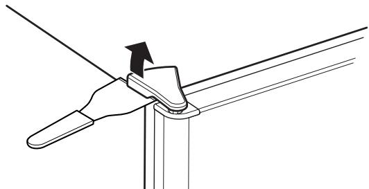 GE SIDE-BY-SIDE REFRIRATOR 25 - REMOVE THE REFRIGERATOR DOOR - 1
