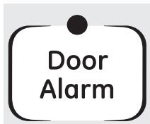 GE SIDE-BY-SIDE REFRIRATOR 26 - Door Alarm (on some models) - 1
