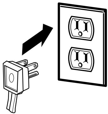 GE SIDE-BY-SIDE REFRIRATOR 26 - PLUG IN THE REFRIGERATOR - 1