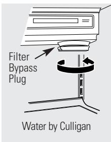 GE SIDE-BY-SIDE REFRIRATOR 26 - Filter Bypass Plug - 2