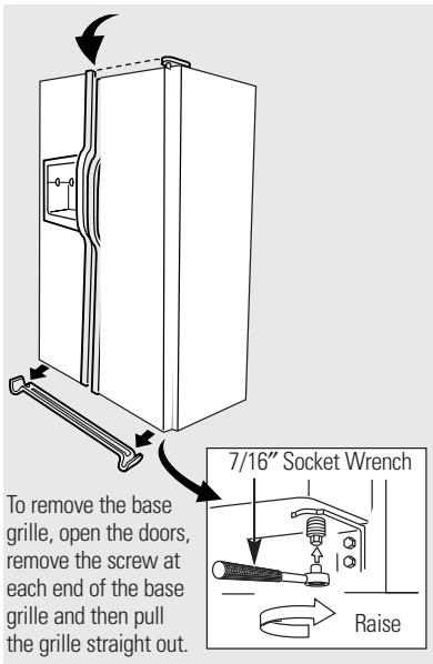 GE SIDE-BY-SIDE REFRIRATOR 26 - Refrigerator Doors - 1