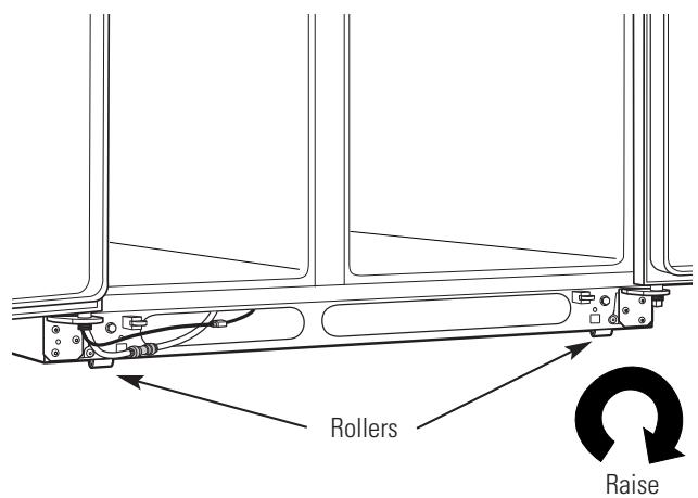 GE SIDE-BY-SIDE REFRIRATOR 26 - PUT THE REFRIGERATOR IN PLACE - 1