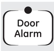 GE SIDE-BY-SIDE REFRIRATOR 26 - Door Alarm (Alarma de puerta) (en algunos modelos) - 1