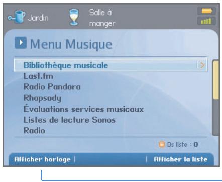 SONOS SYSTEME DE MUSIQUE MULTI-PIECES - Utilisation du Sonos Controller - 1