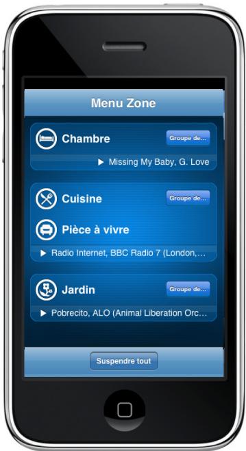 SONOS CONTROLLER - Contrôlez votre système Sonos à partir d'un iPhone ou iPod touch. - 1