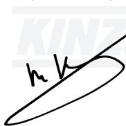 KINZO 25C19 - VERKLARING VAN OVEREENSTEMMING - 2