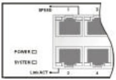 COMET LABS GSM4800R - Note: quand le port est configuré en mode force "forced mode", la fonction auto mdi/mdix est désactivée. - 1