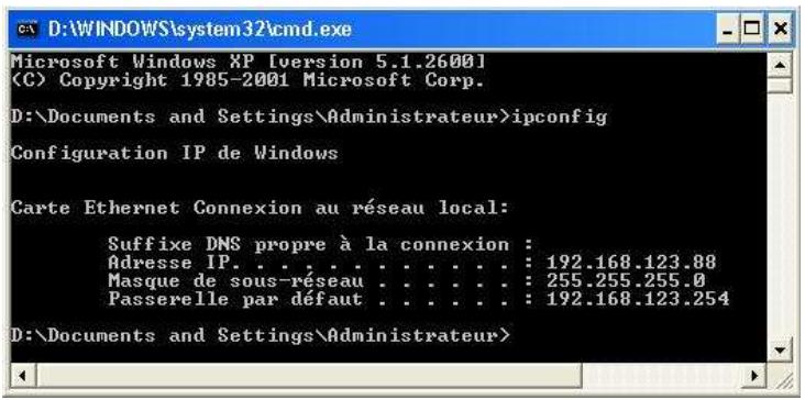 COMET LABS MGB100 - Vérifier les paramètres tcp/ip - 7