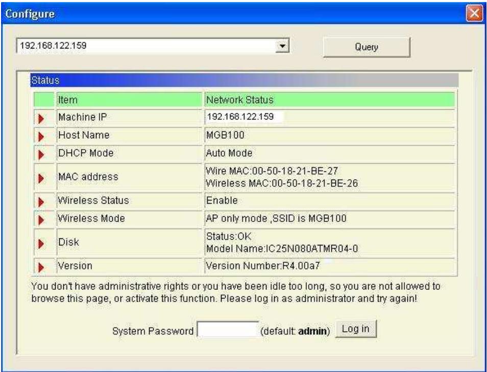 COMET LABS MGB100 - Vérifier les paramètres tcp/ip - 4