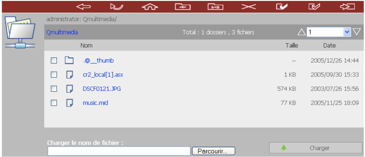 COMET LABS ND26000 - Utiliser le gestionnaire de fichiers web - 5