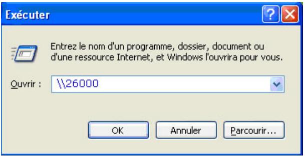 COMET LABS ND26000 - utiliser le partage réseau - dossier public - 1
