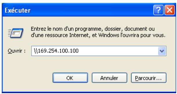 COMET LABS ND26000 - utiliser le partage réseau - dossier public - 2