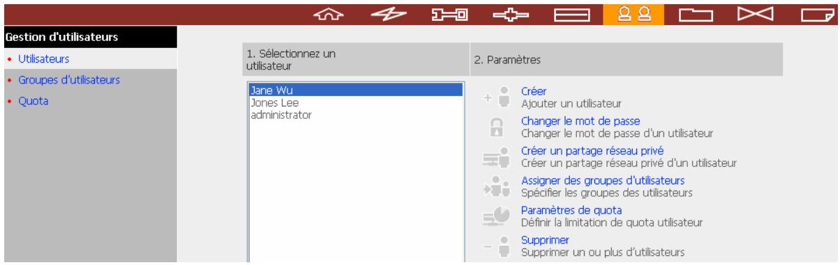 COMET LABS ND26000 - Gestion d'utilisateurs - 2