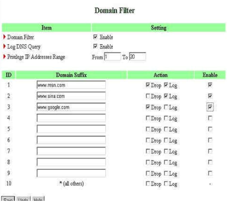 COMET LABS WRM54 - Domain Filter : filtrage par nom de domaine - 4