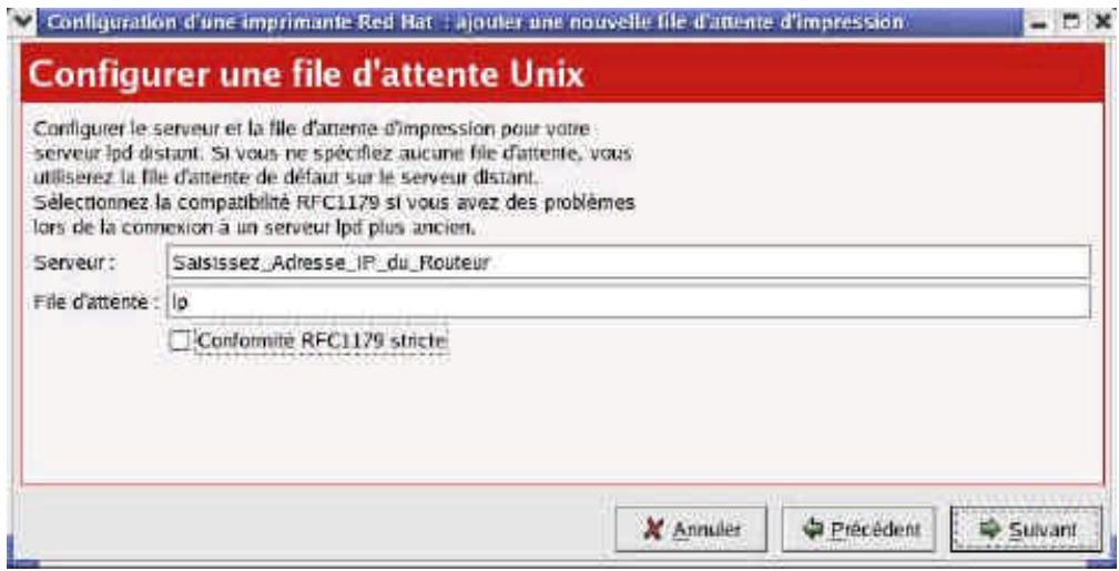 COMET LABS WRM54 - Linux (exemple avec Red Hat) - 5