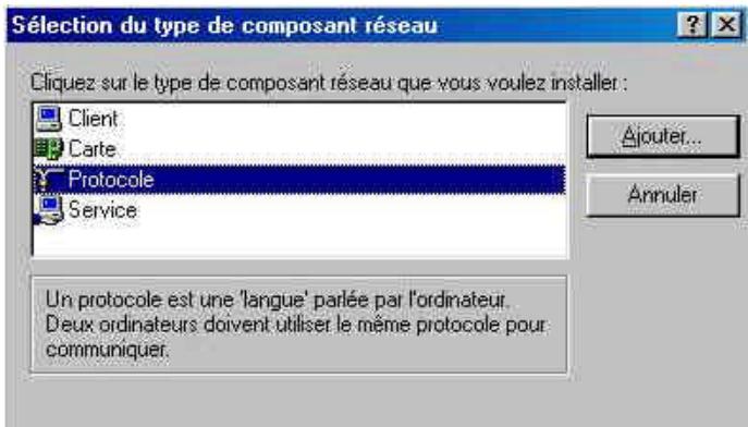COMET LABS WRM54 - A.1 Installation du protocole TCP/IP - 1