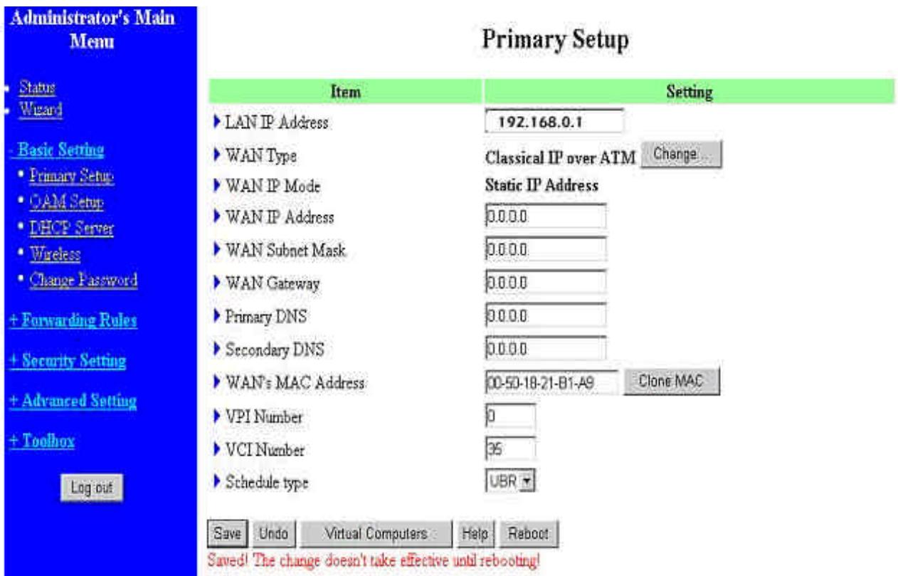 COMET LABS WRM54 - Classical IP over ATM (RFC 1577) - 1