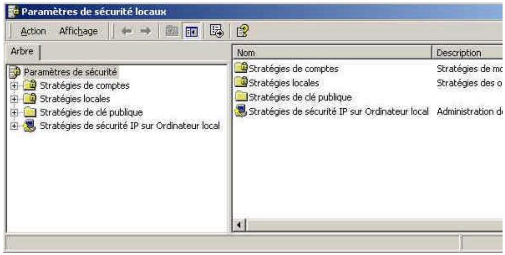 COMET LABS WRM54 - Annexe B – Guide d'installation IPSec sous Windows 2000/XP - 5