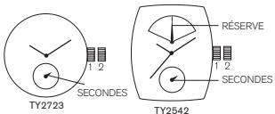 FOSSIL TY2723 - Automatique TY2723 / TY2542 - 1