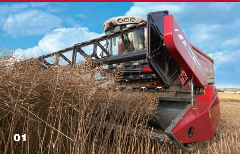 MASSEY FERGUSON 7200 BETA - Des moissons en toute sénérité - 1