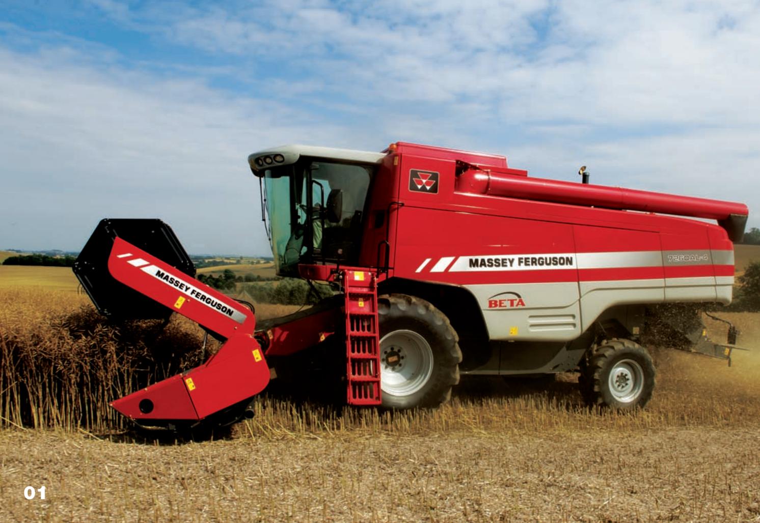 MASSEY FERGUSON 7200 BETA - Conception pratique, fonctionnement simple et haute performances - 1