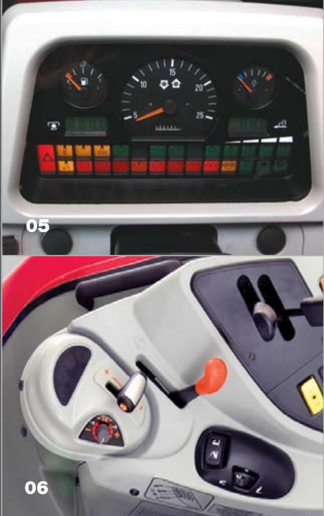 MASSEY FERGUSON 5400 - Vitesses rampantes et super rampantes en option - 5